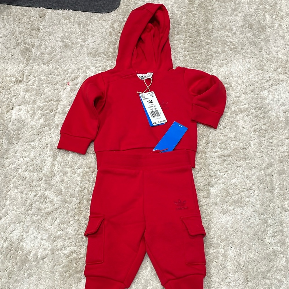 NWT adidas hoodie set